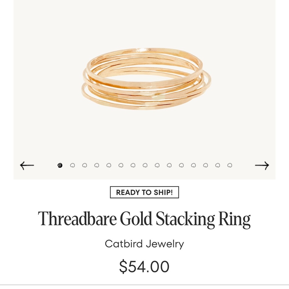 Catbird ring